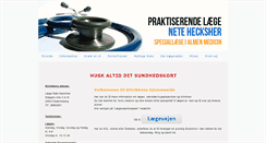 Desktop Screenshot of nete-doc.dk